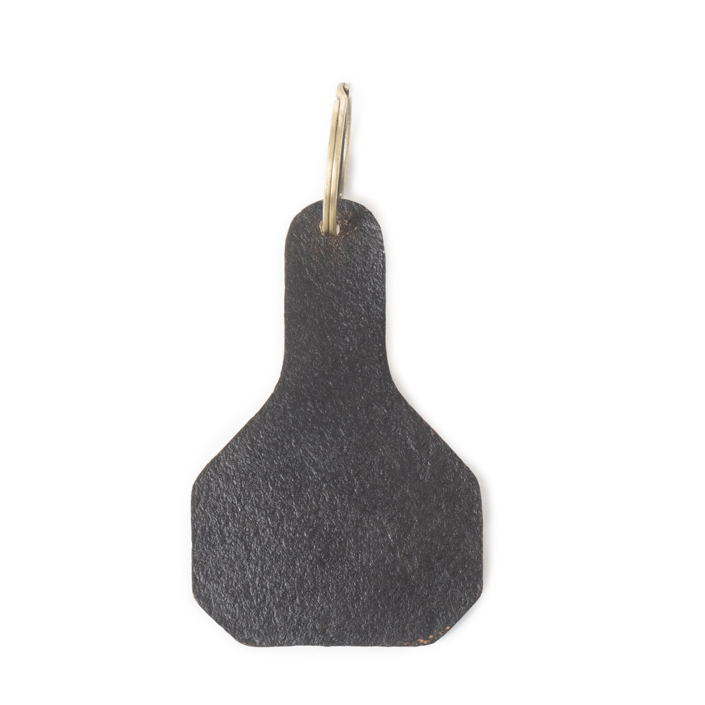 Meadow Drop Tooled Leather Key Fob Variant Combo