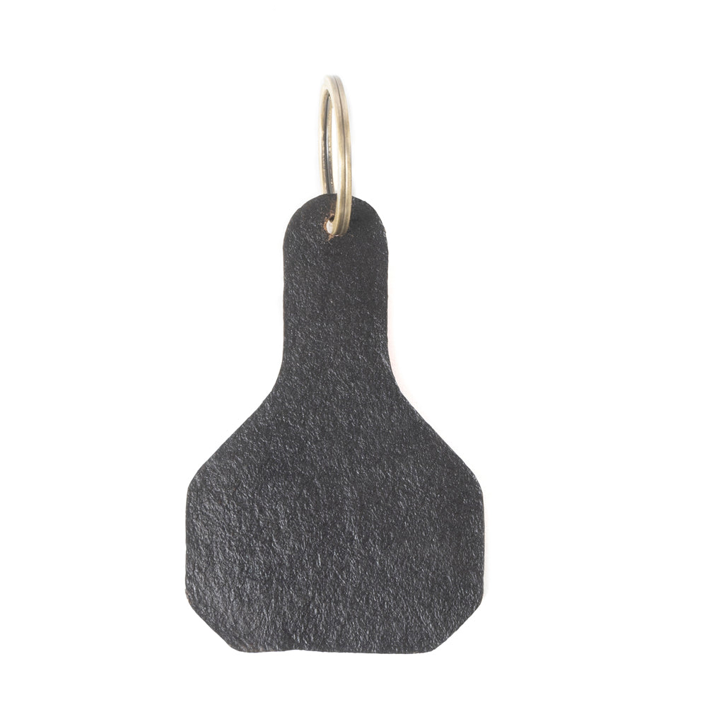 Meadow Drop Tooled Leather Key Fob Variant Combo