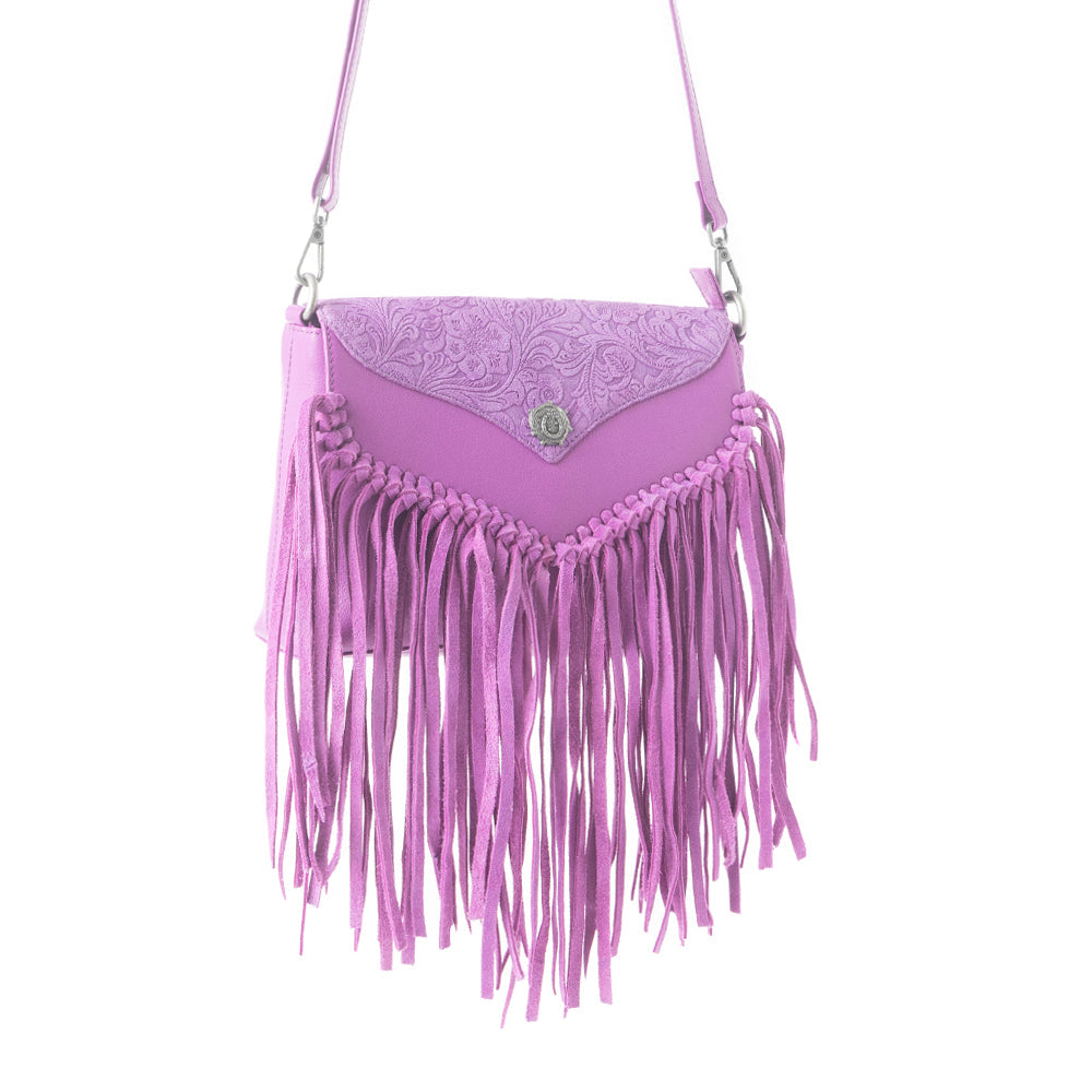 Wild West Fringe Leather Crossbody Bag Variant Combo