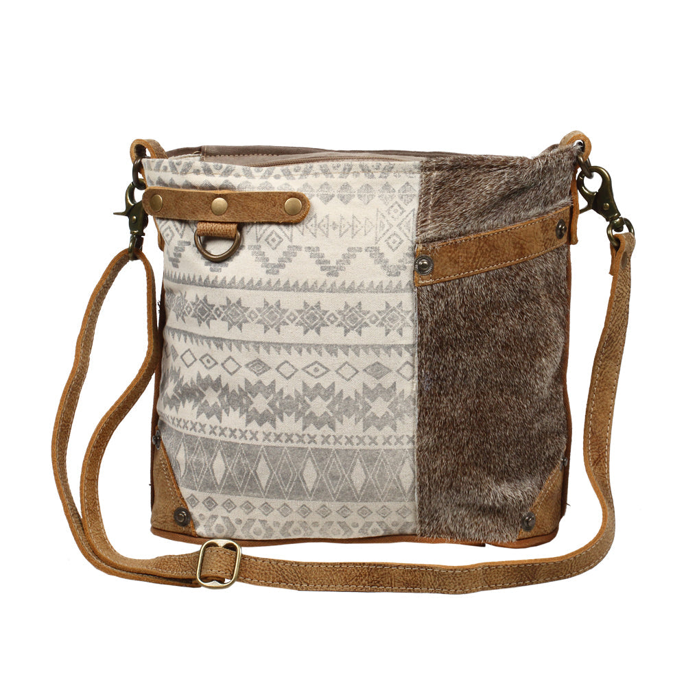 Side Floral Design Shoulder Bag - Myra Bags