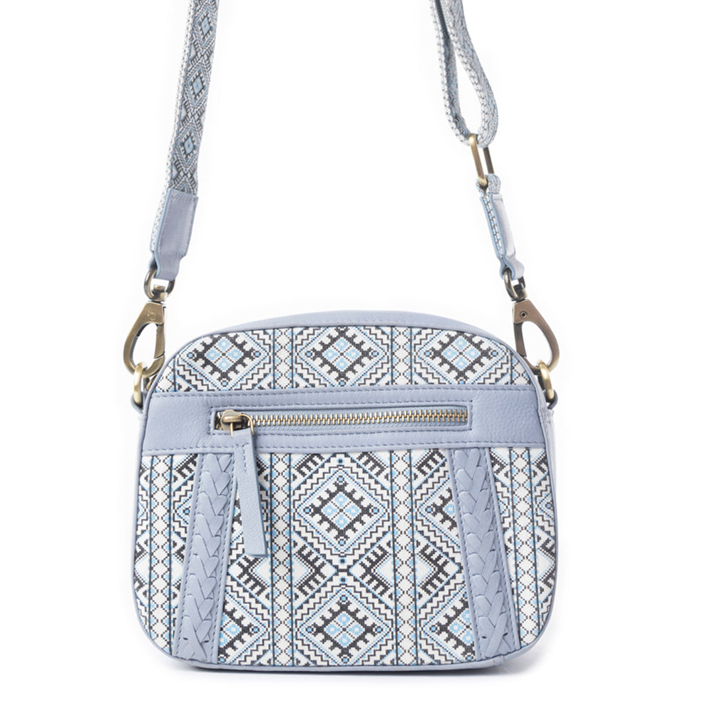 Pueblo Pointe Crossbody Bag In Gray