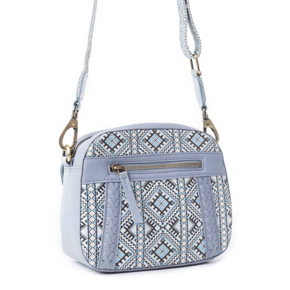 Pueblo Pointe Crossbody Bag In Gray