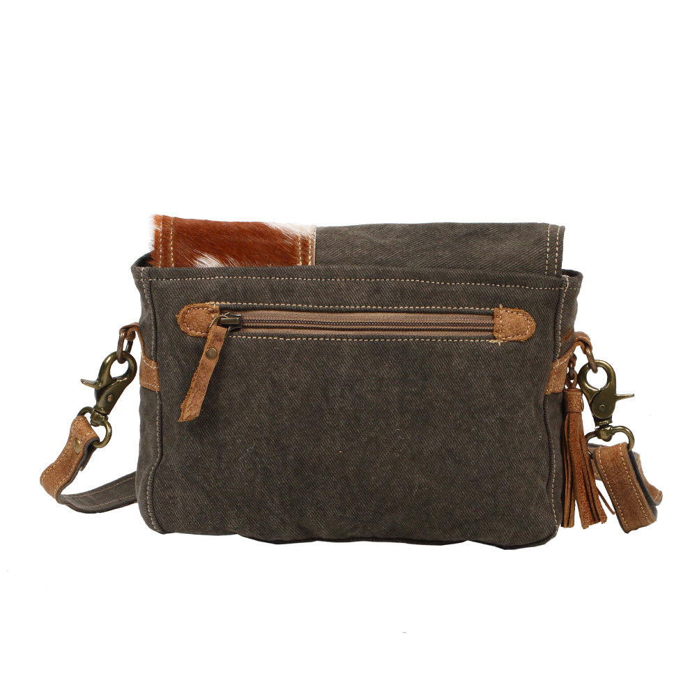 Vintage Stamp Messenger Bag