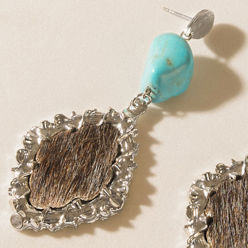 Dark Starlit Night Earring