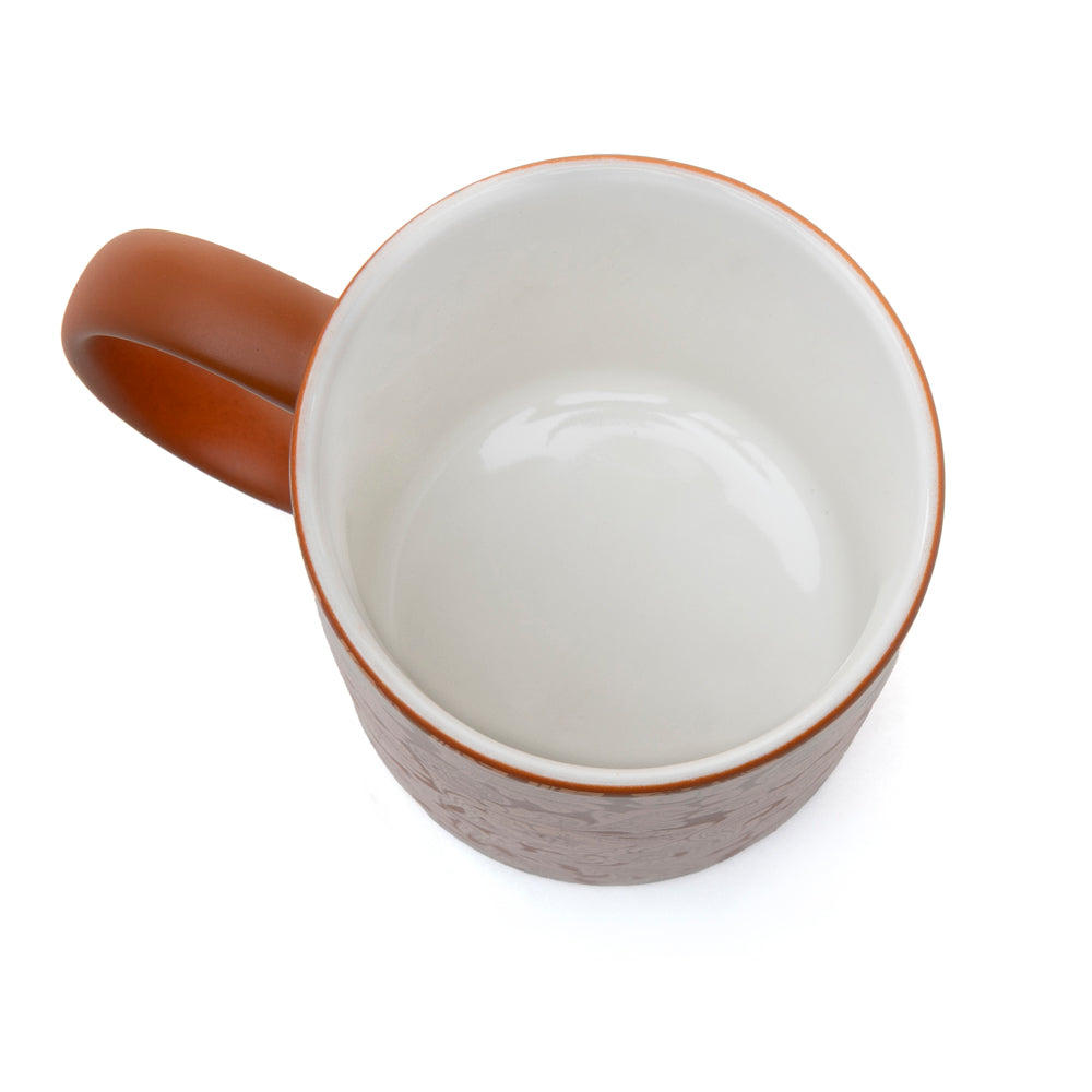 Sippin’ in the South Ceramic Mug in Brown Baroque