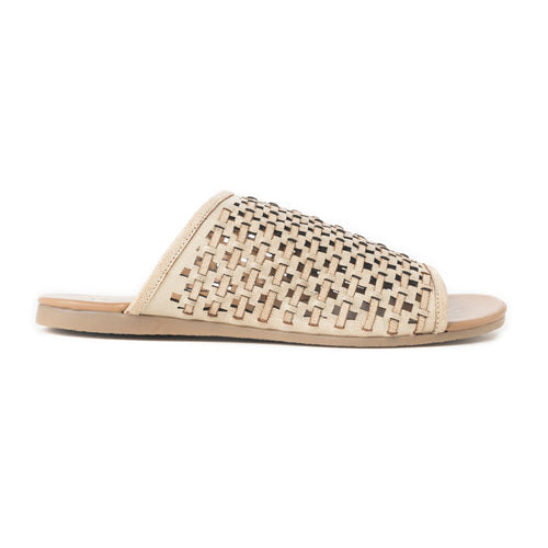 Dawnlace Desert Curve Sandals in Beige