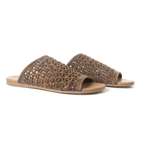 Dawnlace Desert Curve Sandals in Dusty Beige