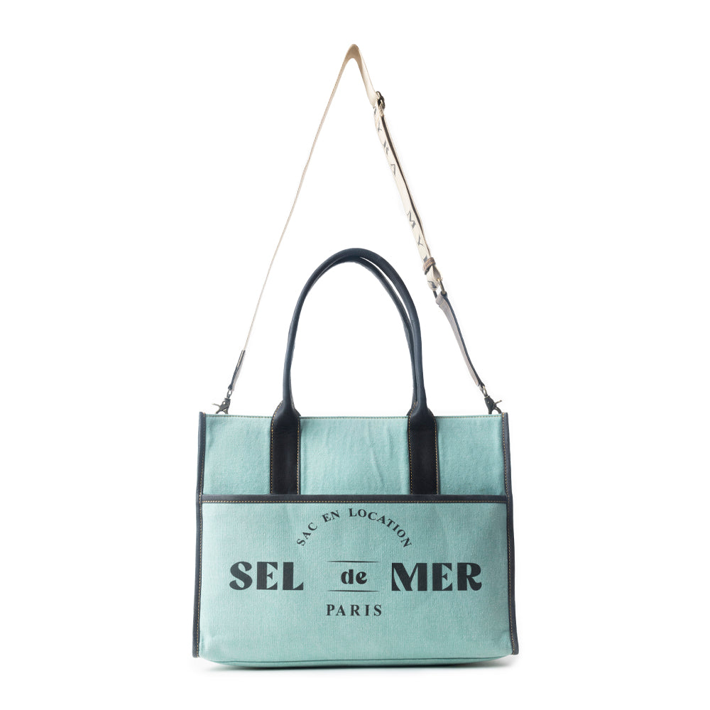 Sel de Mer Tote Bag in Green