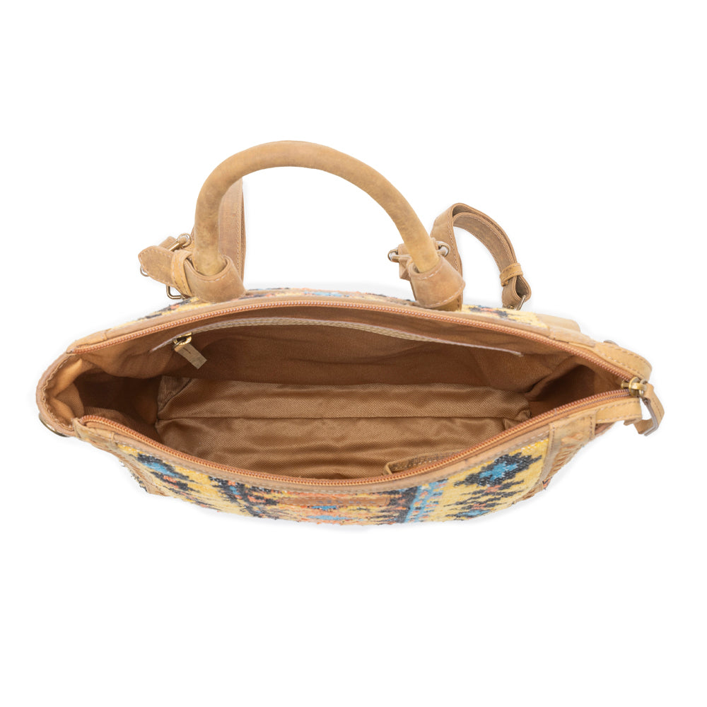 Terracotta Trails Rug Leather Backpack Variant Combo