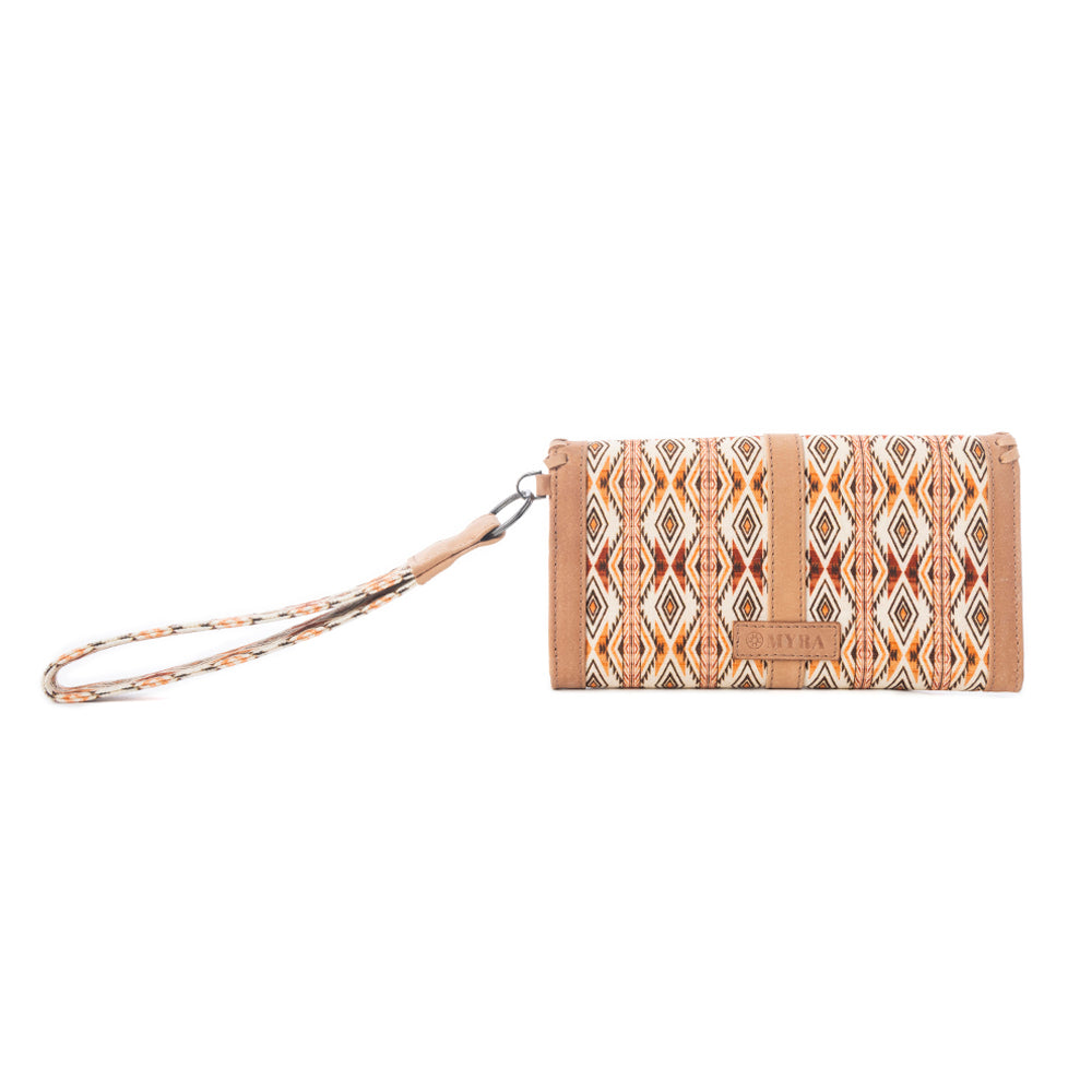 Sonora Sunset Western Woven Wallet in Desert Sage