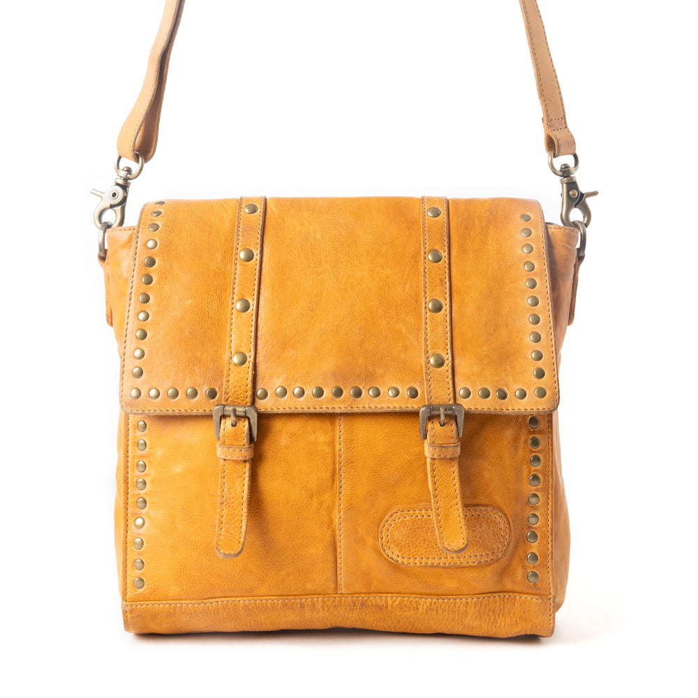 Western Rune Leather Crossbody Bag Variant Combo