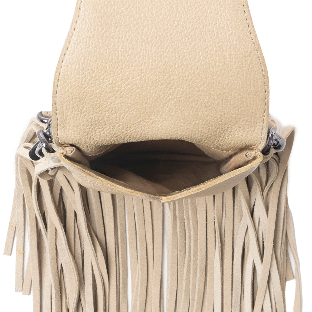 Dusk Dust Fringe Leather Bag Variant Combo