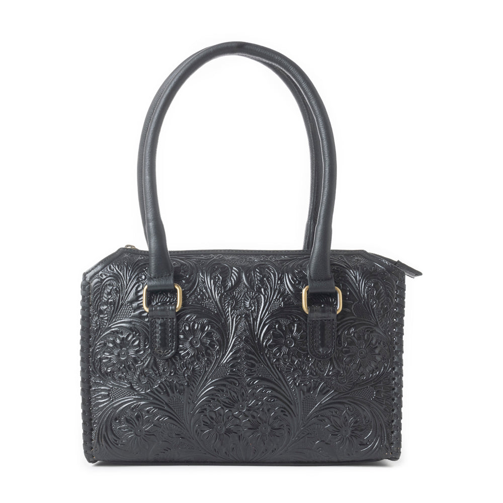 Midnight Grace Handtooled Leather Bag Variant Combo