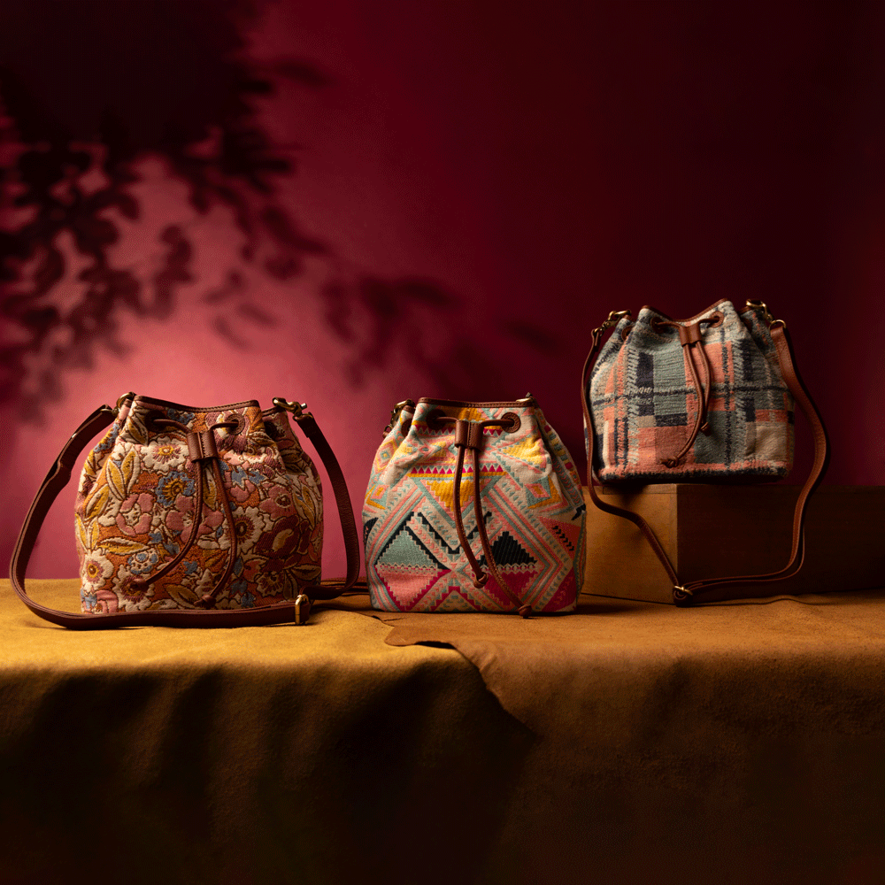 Pastel Desert Sunrise Bucket Bag Variant Combo