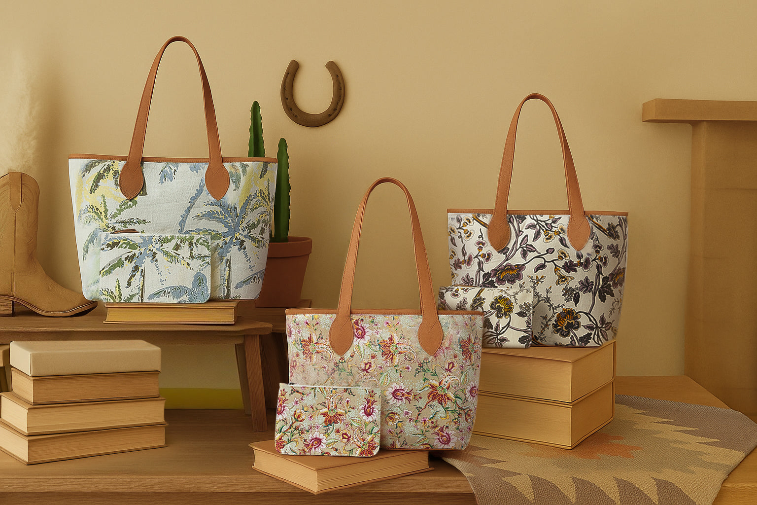 Follow Paradise Tote Bag Variant Combo