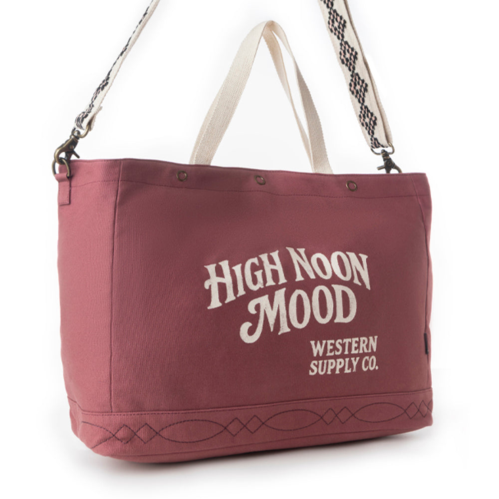 Myra High Noon Rebel Weekender Bag in Ruby Wine