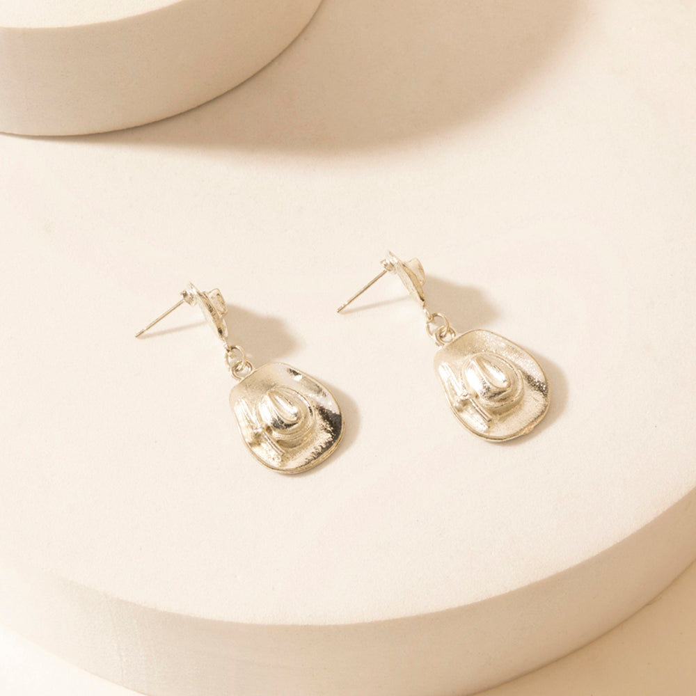 Prairie Moon Earrings in Desert Steel