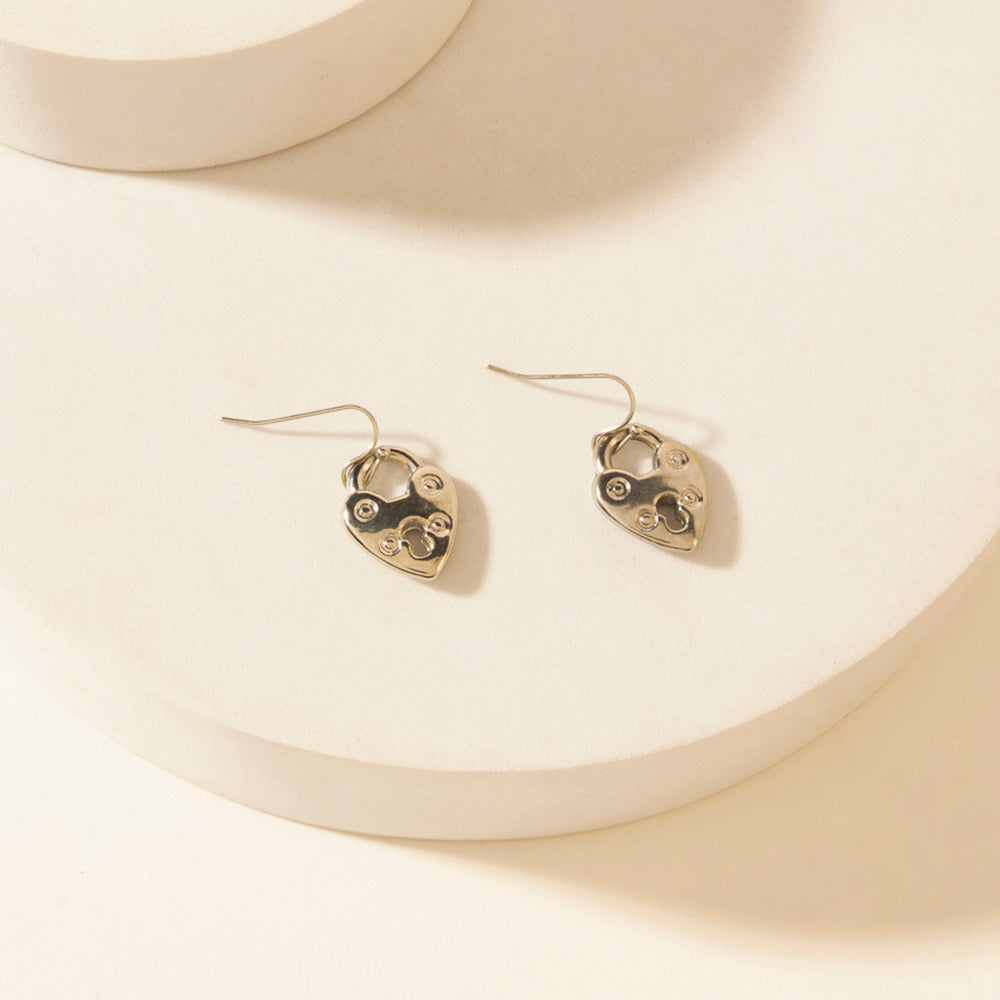 Moonbeam Earrings Set in Silver Shine
