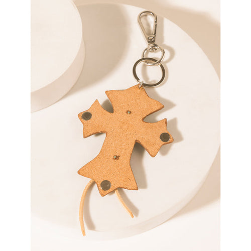 Solana Faith Keychain in Oasis Stone