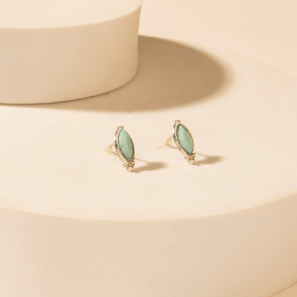 Prairie Trinket Earrings Set in Saddle Silver