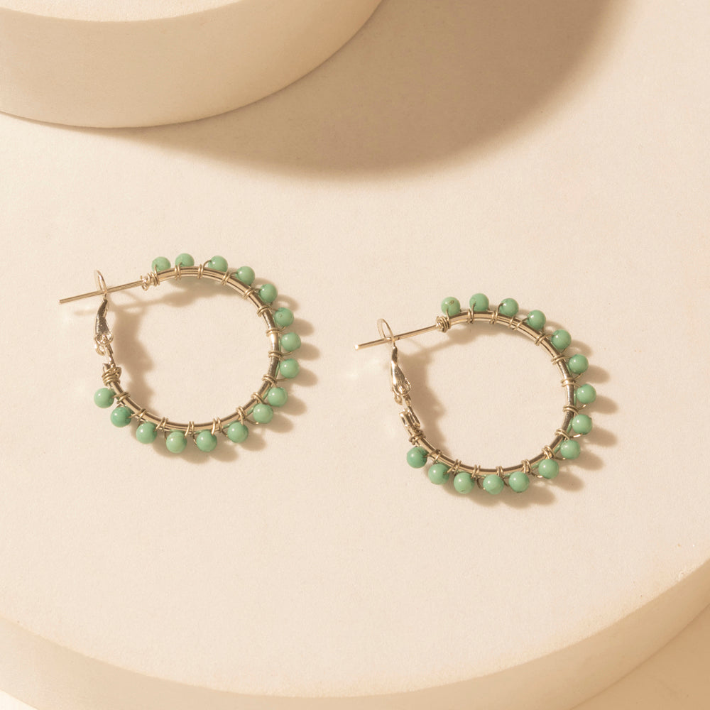 Prairie Trinket Earrings Set in Saddle Silver