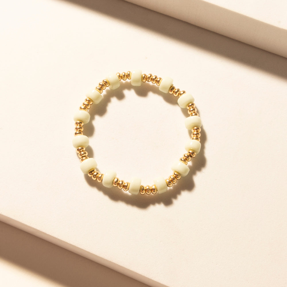 Palomino Shine Stack Bracelet in Frost Green