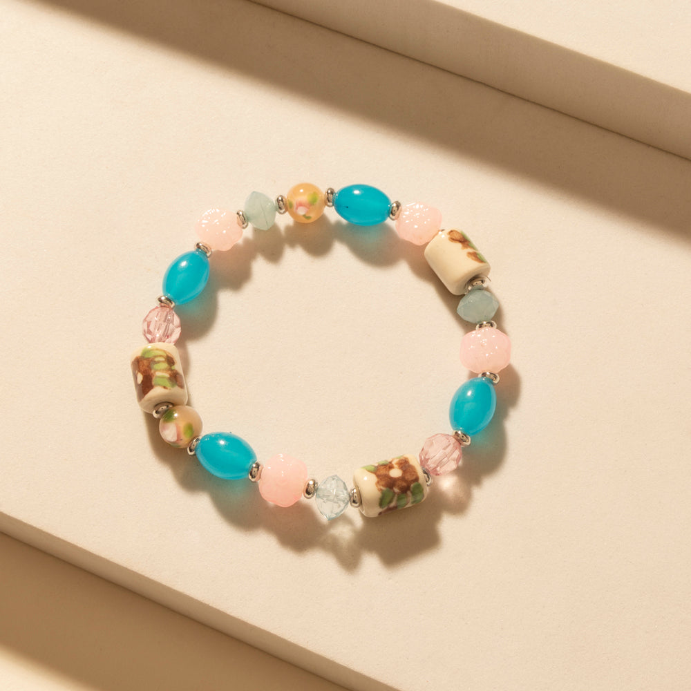 Love Story Stack Bracelet in Lariat Blue