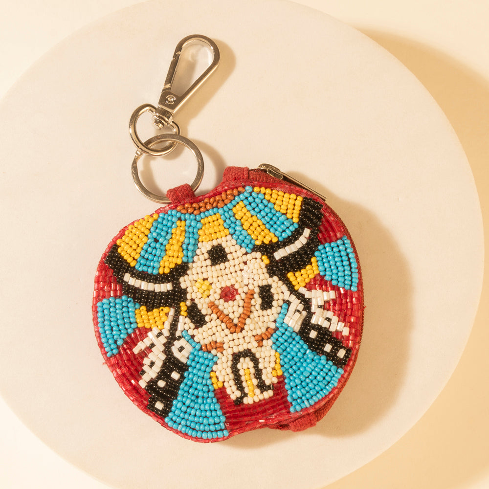 Shaman Trail Bag Charm in Fire Mesa