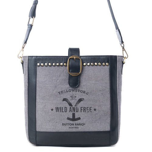 Yellowstone Lone Star Ash Satchel Bag