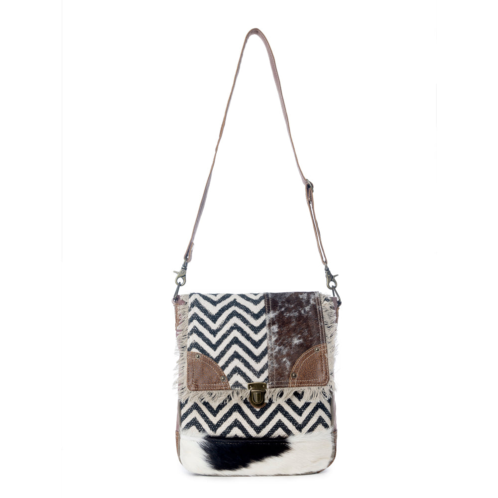 Rug & Patches Design Shoulder Bag