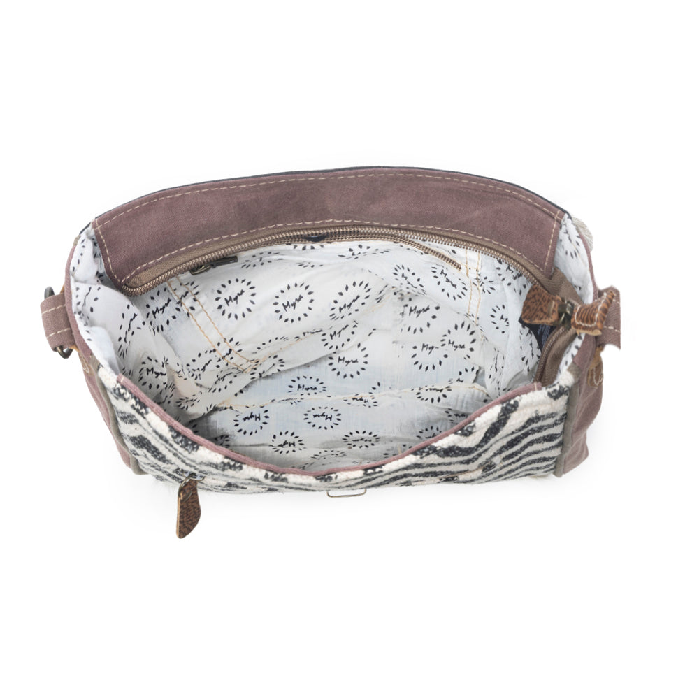 Rug & Patches Design Shoulder Bag