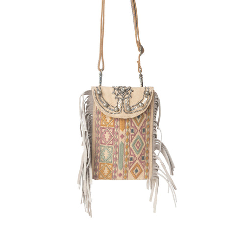 Myra Vintage Song Crossbody Bag in Sahara Clay