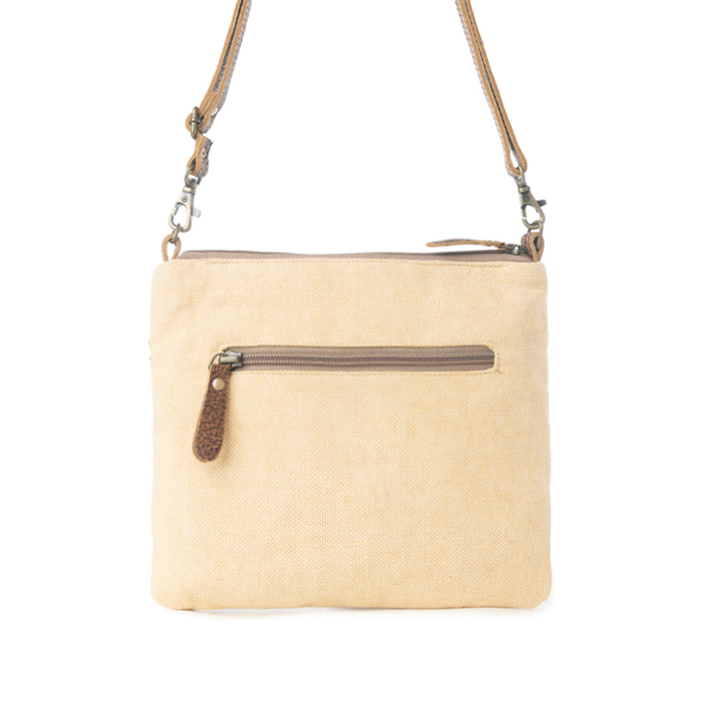 Myra Western Fiesta Crossbody Bag in Boho Saffron