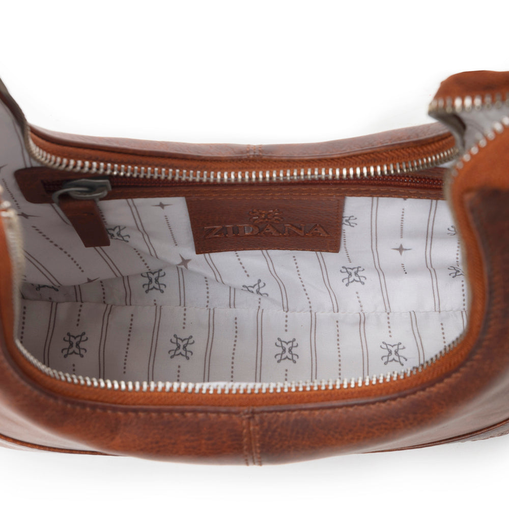 Zidana Winchester Loop Veg Tanned Leather Shoulder Bag Variant Combo