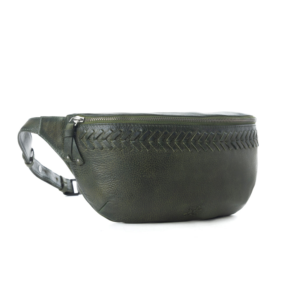 Zidana Amarillo Handstitched Veg Tanned Leather Fanny Pack Variant Combo