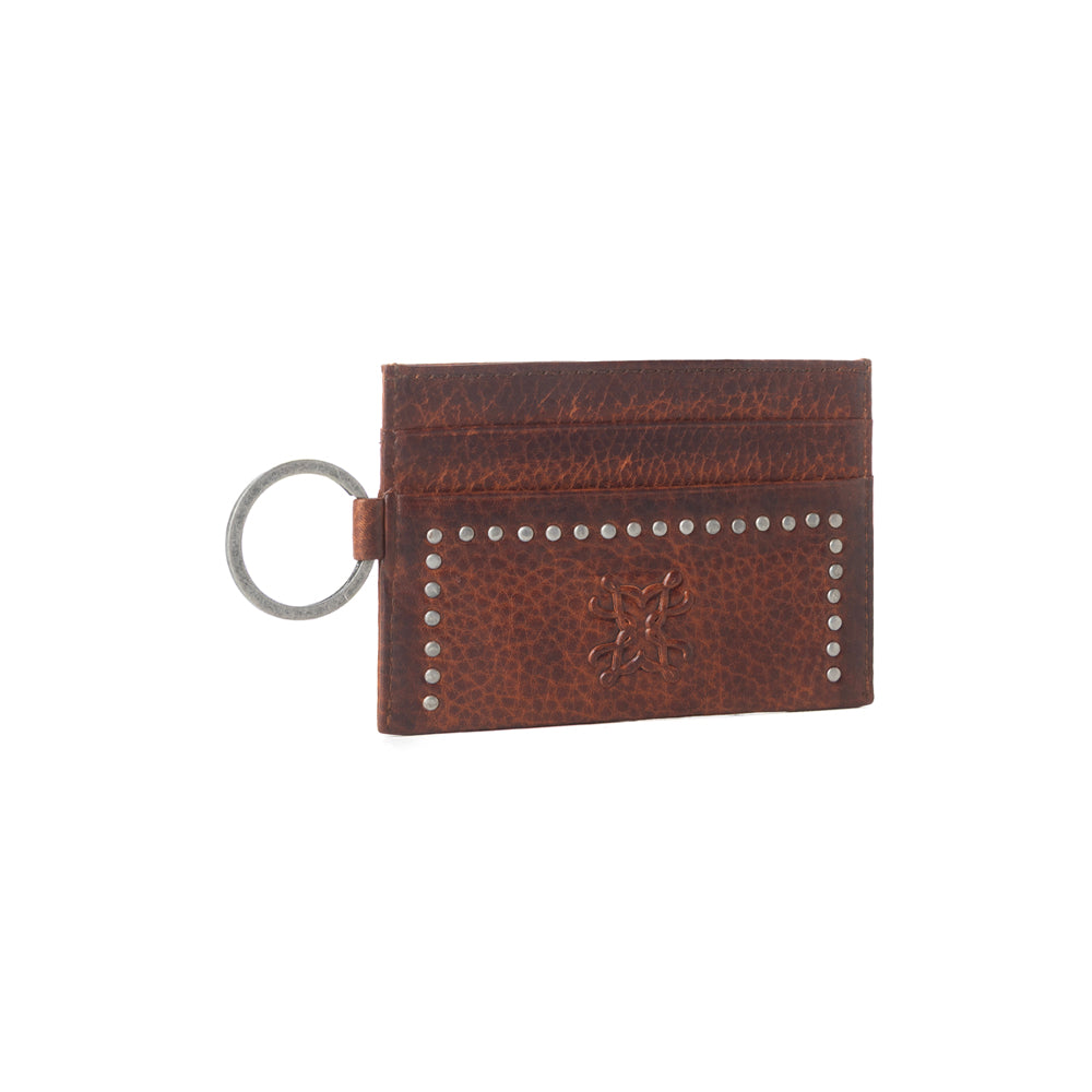 Zidana Steelhoof Studded Veg Tanned Leather Wallet Variant Combo