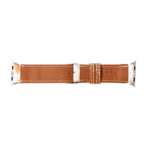 Palomino Plains Western Watch Band in White