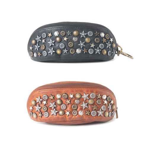 Eclipse Charm Leather Sunglass Case Variant Combo