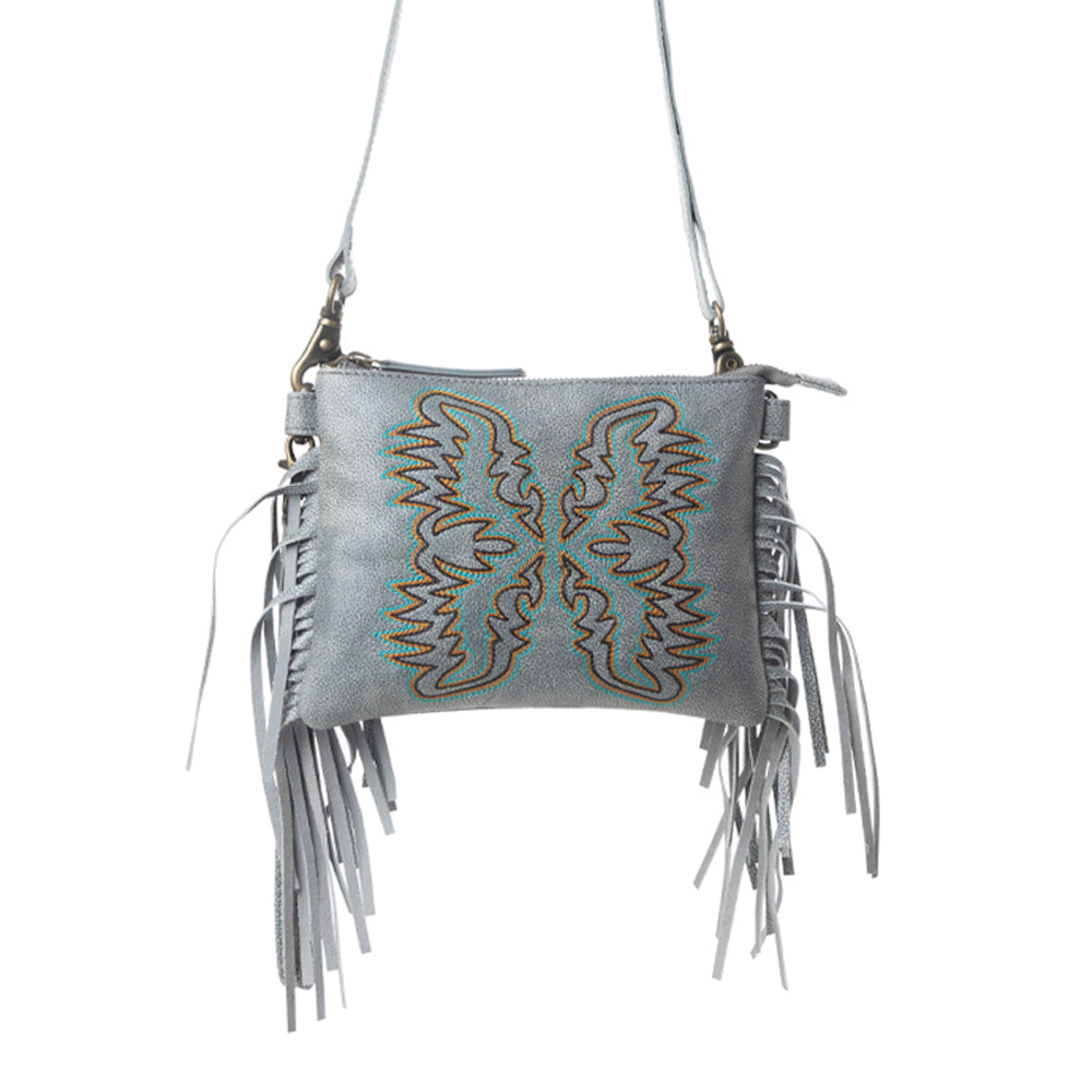 ThunderFly Fringed Leather Bag Variant Combo