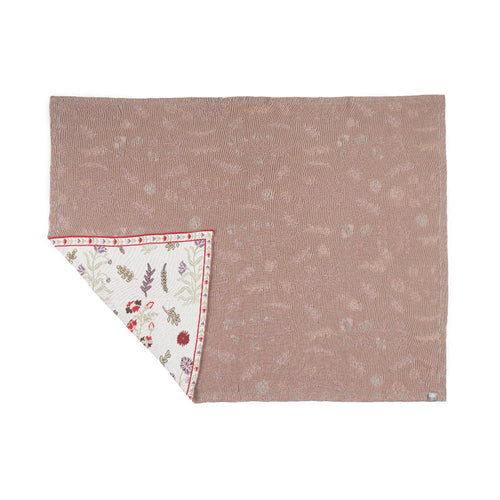 Garnet Grove Western Throw in Prairie Pearl