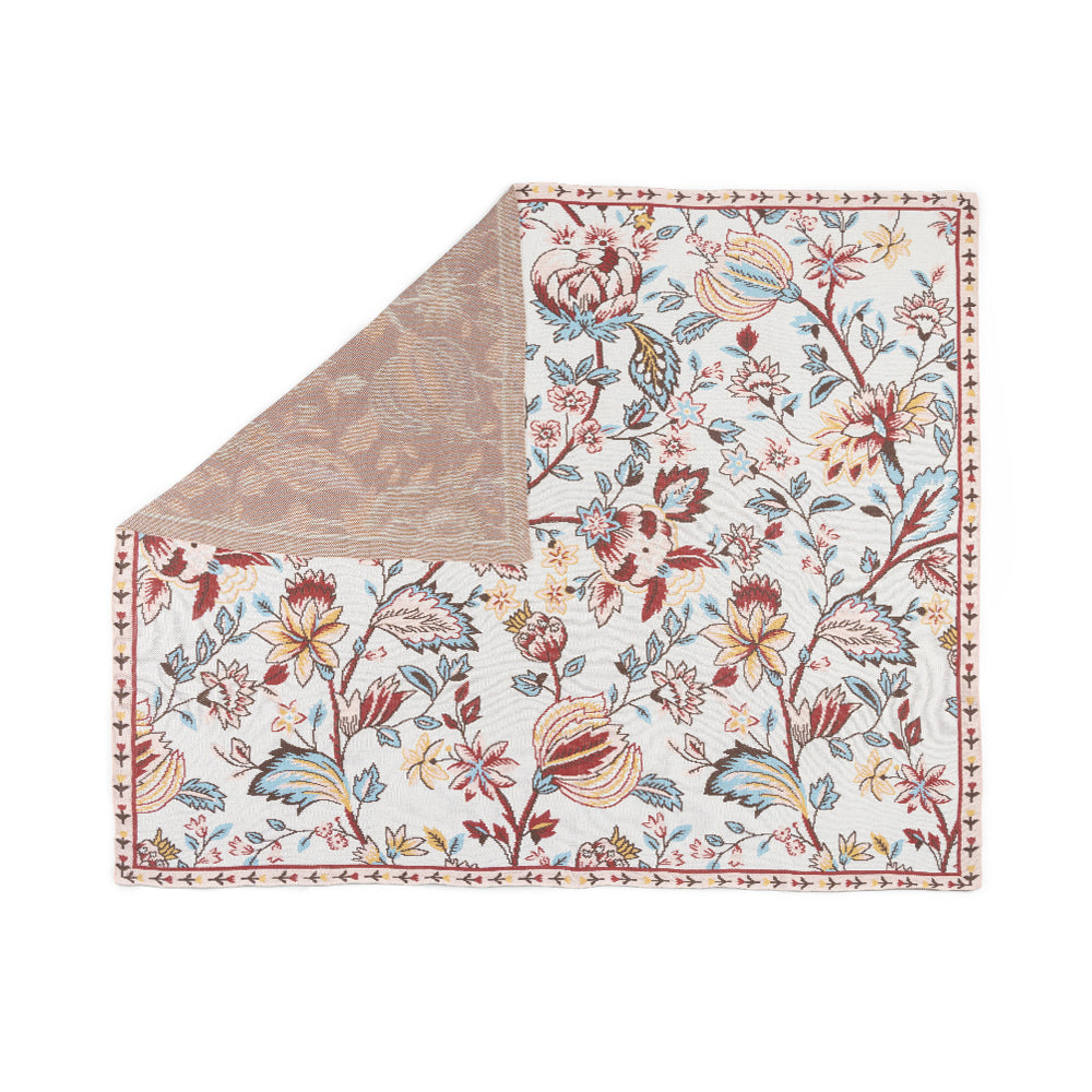 Copper Meadow Floral Throw in Desert Bloom