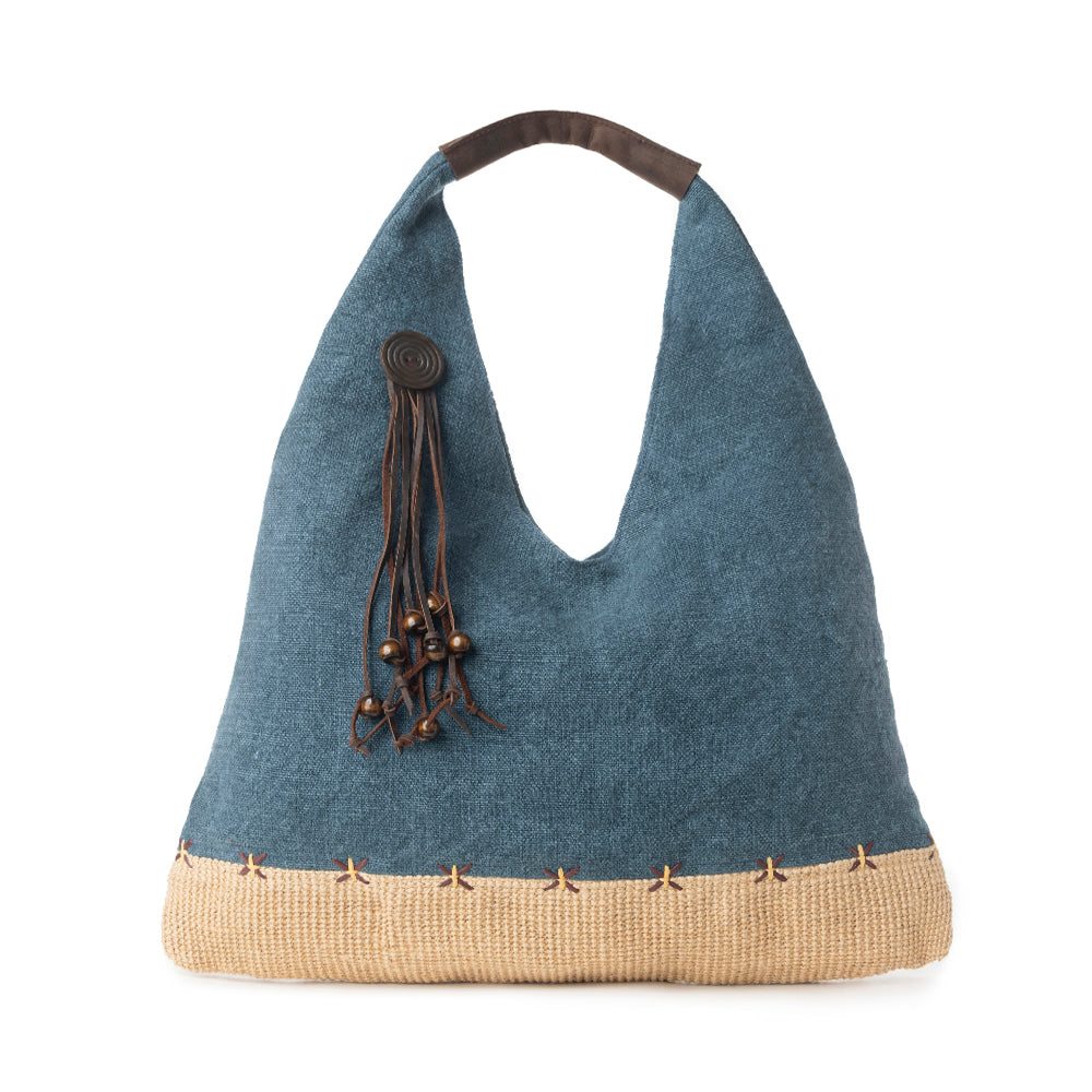 Myra Sandmoor Soft Shoulder Bag in Sage Night
