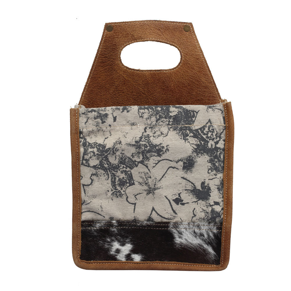 Leaf Print 6-Pack Beer Caddy