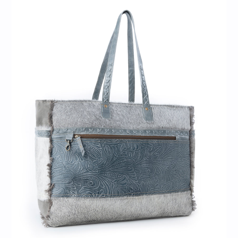 Myra Desert Willow Weekender Bag in Sage Green
