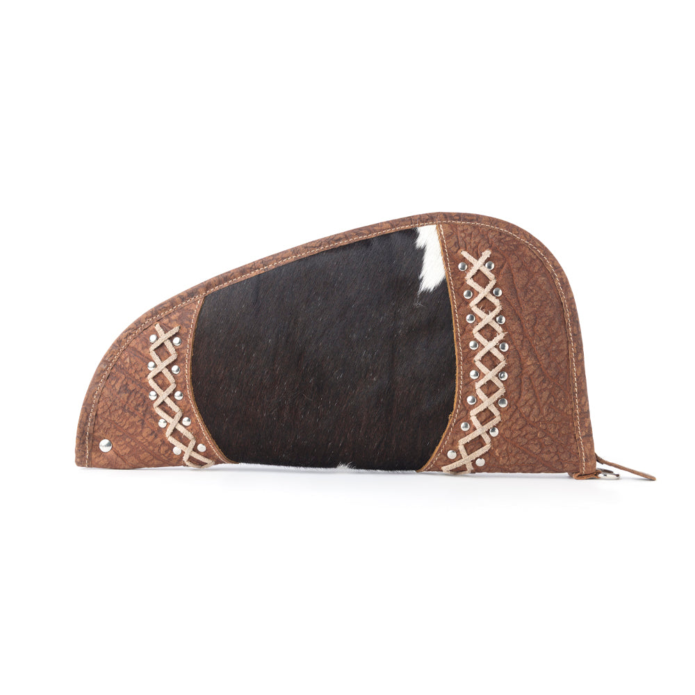 Myra Desert Ridge Hairon Gun Case in Saddle Onyx