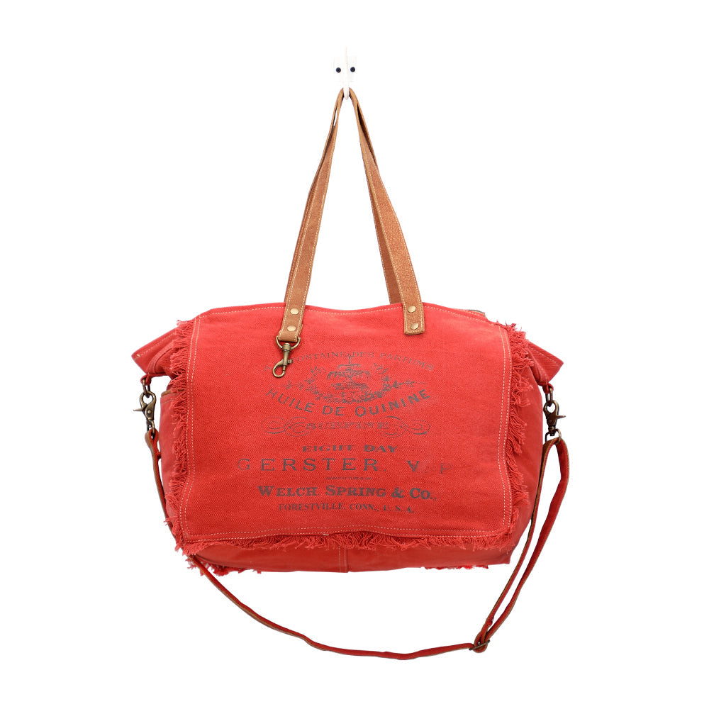 Carmine Weekender Bag - Myra Bags