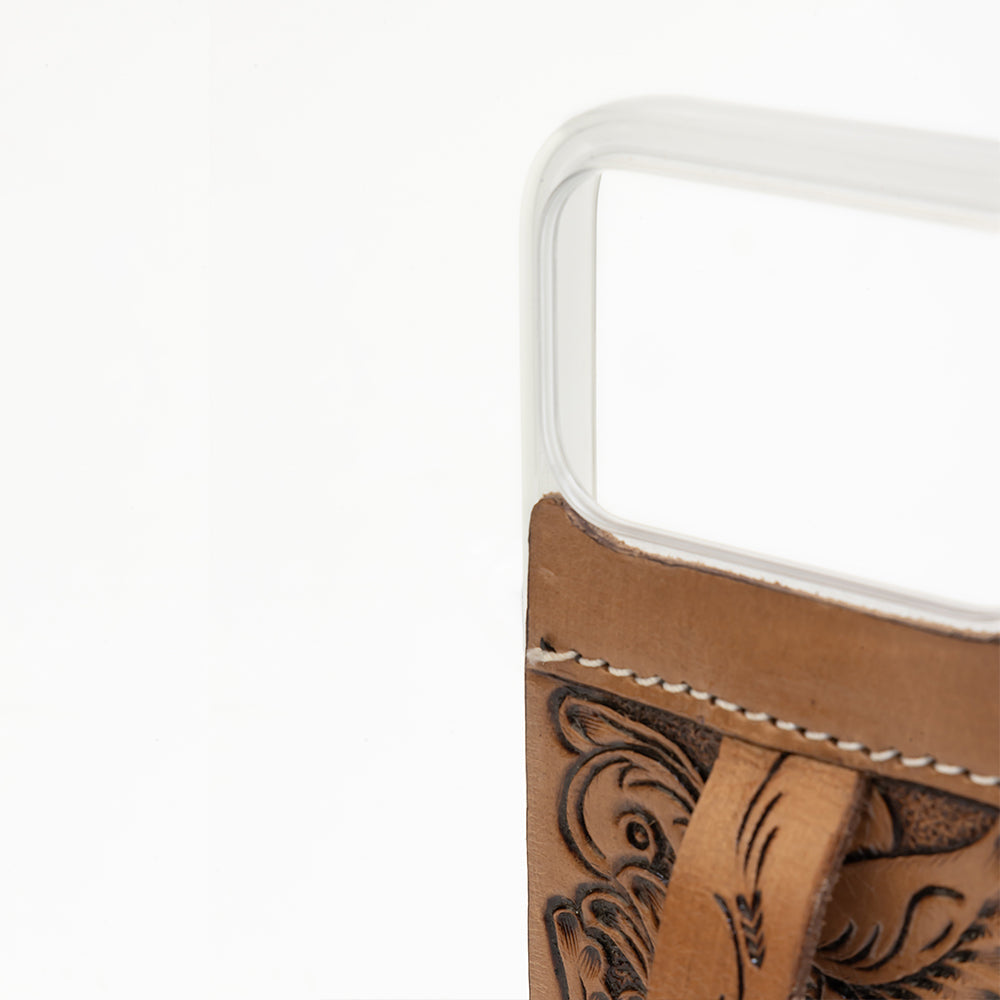 Toolcrest Handtooled iPhone 17 Pro Mobile Case