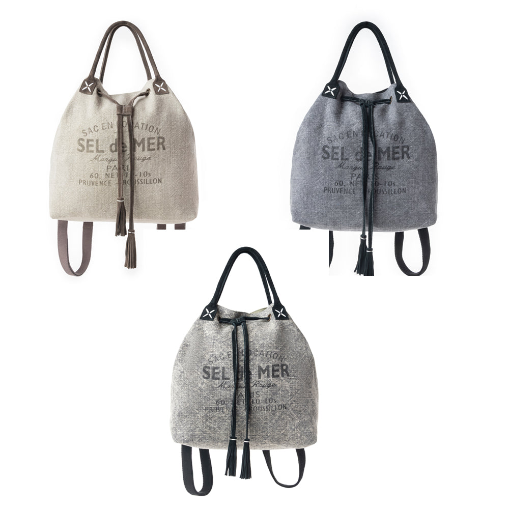 Sel de Mer Bucket Backpack Variant Combo