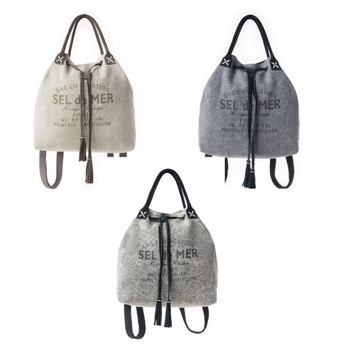 Sel de Mer Bucket Backpack Variant Combo