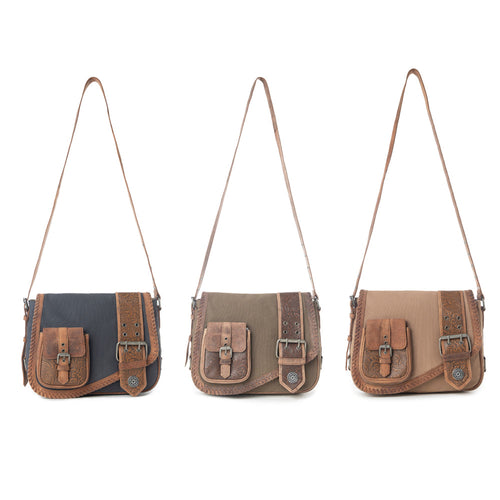 Outlaw's Travels Leather Shoulder Bag Variant Combo